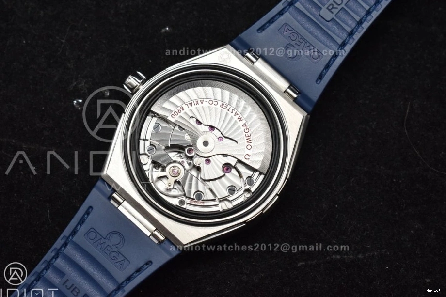 Dial Strap on Gummy VSF Best Ceramic SS Super Blue Blue Edition Clone 1:1 Blue A8900 Constellation 1223